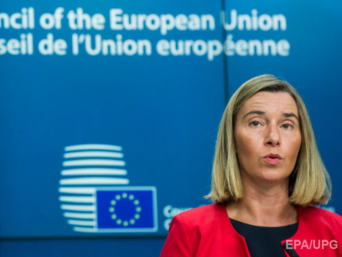 ﻿Могеріні заявила про підготовку нових санкцій ЄС щодо КНДР