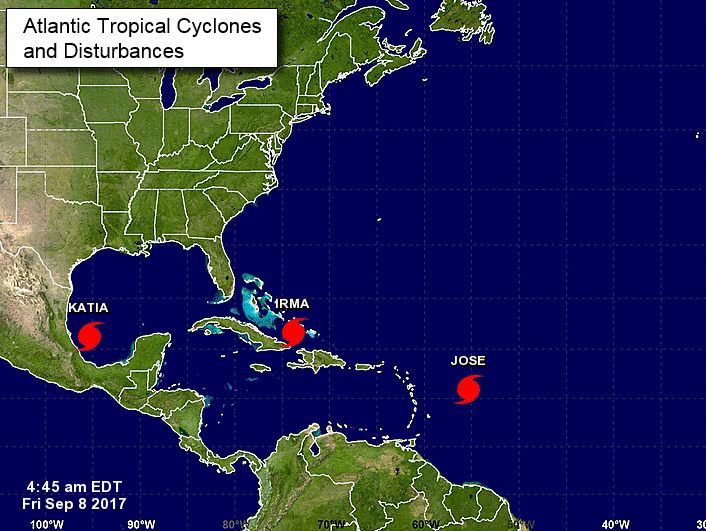 К Карибскому бассейну приближается еще один ураган &ndash; "Хосе"