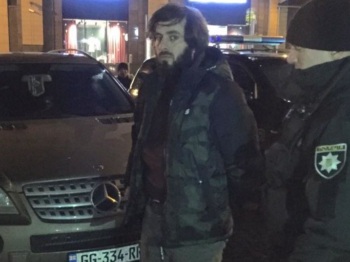 Во время взрыва автомобиля в центре Киева погиб гражданин Грузии Тимур Махаури