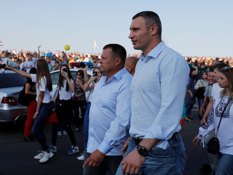 Кличко приехал в Днепр на празднование Дня города