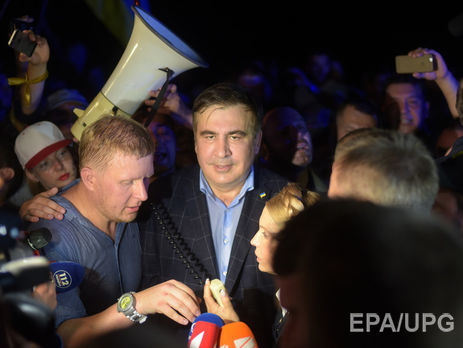 Саакашвили возмущен внесением в базу "Миротворца"