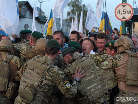Ходза: В любой нормальной стране прорывальщики границы уже сидели бы в автозаках. Но у нас тут Украина