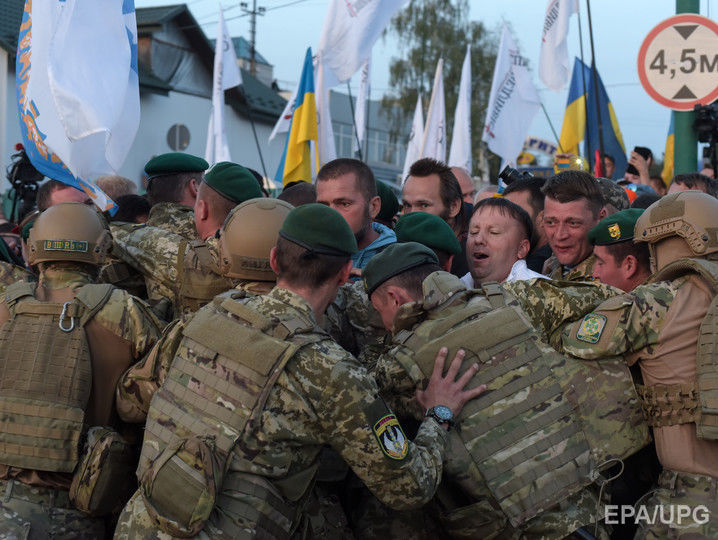 ﻿Під час прориву Саакаашвілі кордон незаконно перейшло приблизно 60 осіб – Держприкордонслужба України