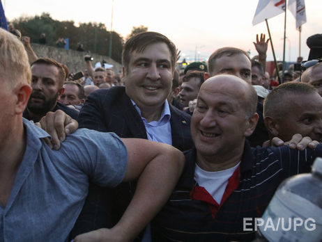 Аваков: Госпогранслужба обратится в суд, чтобы зафиксировать нарушение Саакашвили границы