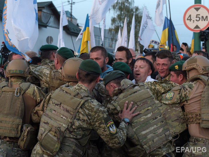 ﻿У пункт пропуску "Шегині" прибуло 14 осіб, які незаконно перетнули кордон України разом із Саакашвілі – Держприкордонслужба