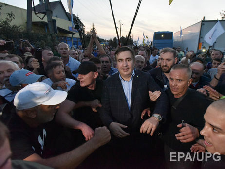 Ситуация с потерей гражданства и пересечением границы стала для Саакашвили фантастической бесплатной рекламой – Reuters