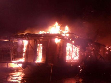 Сгоревший на Русановке в Киеве дебаркадер был на ремонте – ГСЧС