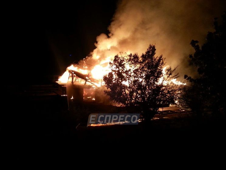 В Киеве ночью сгорел ресторан &ndash; СМИ