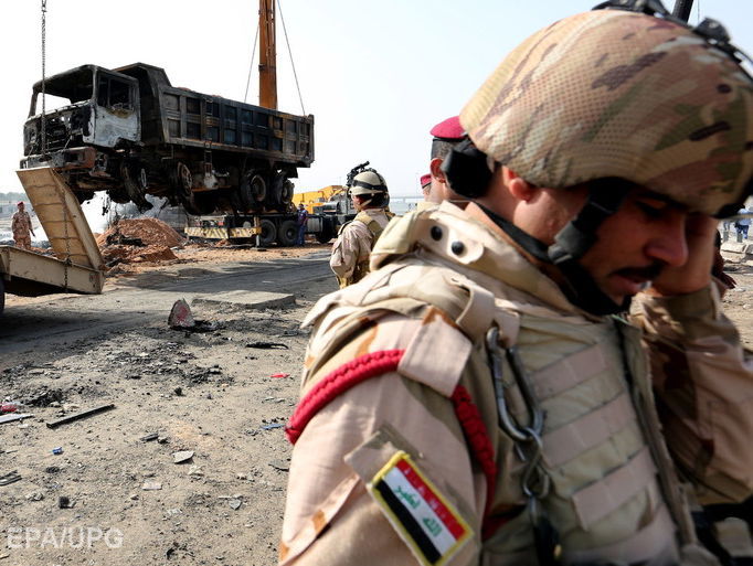 ﻿Кількість жертв атаки на ресторан і блокпост в Іраку досягла 74