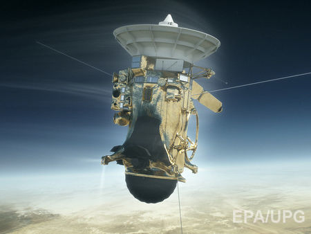 ﻿У NASA продемонстрували найкращі кадри, зроблені зондом Cassini, що згорів в атмосфері Сатурна. Фоторепортаж