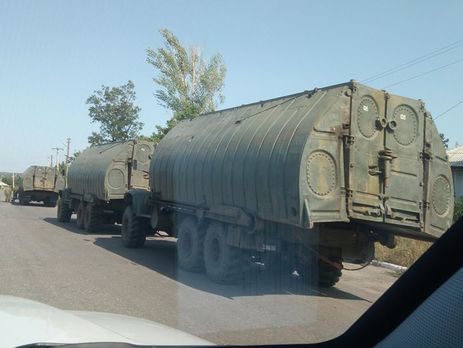 Патруль ОБСЕ зафиксировал на территории ОРЛО три колонны военной техники