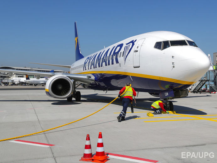 ﻿Причиною скасування рейсів Ryanair стали масові звільнення льотчиків
