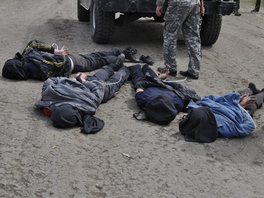 Минобороны: Под Славянском задержали четверых подозреваемых в обстреле украинских вертолетов
