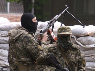 СБУ: В Славянске среди боевиков были военные снайперы