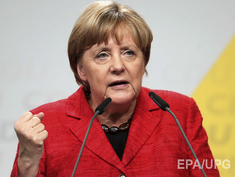 ﻿Меркель виступила проти воєнного розв'язання проблеми КНДР