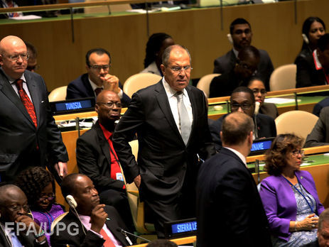 Лавров в ООН: Первый базовый принцип миротворчества: 