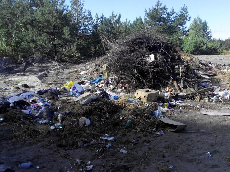 ﻿Тимчук повідомив, що учасникам АТО під Києвом виділили землю на смітнику