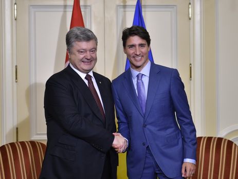 Трюдо и Порошенко сделали совместное заявление