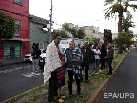 В Мексике произошло очередное землетрясение
