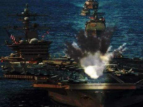 В КНДР показали видеоколлаж с уничтожением американских самолетов и авианосца