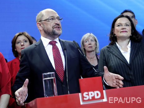Социал-демократическая партия Германии по итогам выборов в Бундестаг объявила о переходе в оппозицию