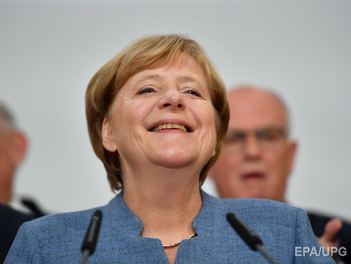 ﻿За підсумками виборів у Німеччині до Бундестагу пройшло шість партій