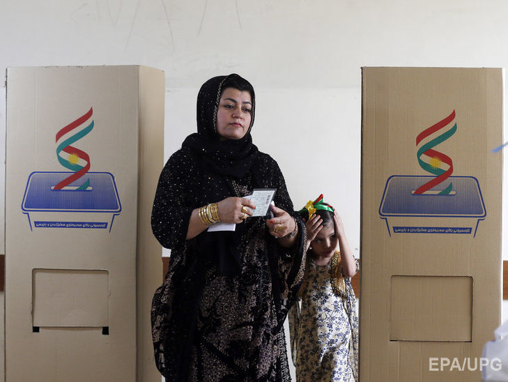 ﻿В іракському Курдистані відбувається референдум про незалежність