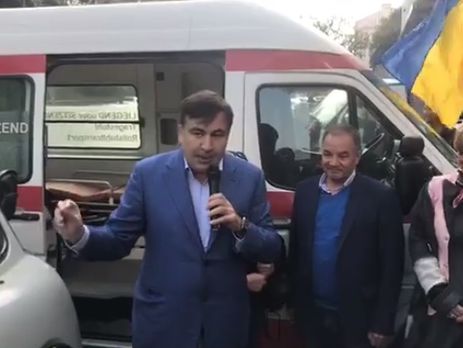 Саакашвили заявил, что Гройсман отказался растаможить в Украине подаренную Глухову Нидерландами 
