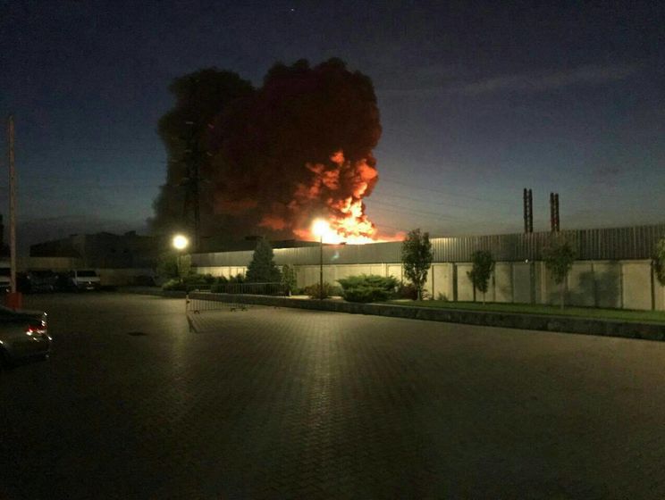 Во время пожара на заводе "Биофарма" в Белой Церкви никто не погиб и не пострадал – ГСЧС