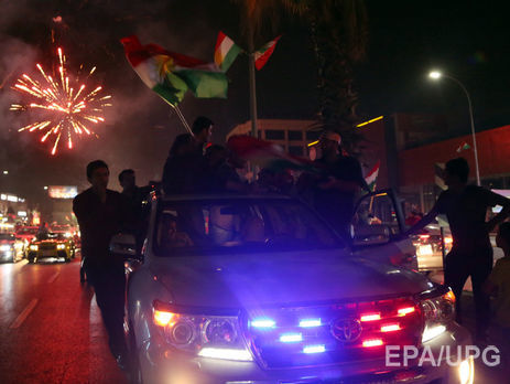 Референдум в Курдистане. По предварительным данным, более 90% голосовавших поддержали независимость региона