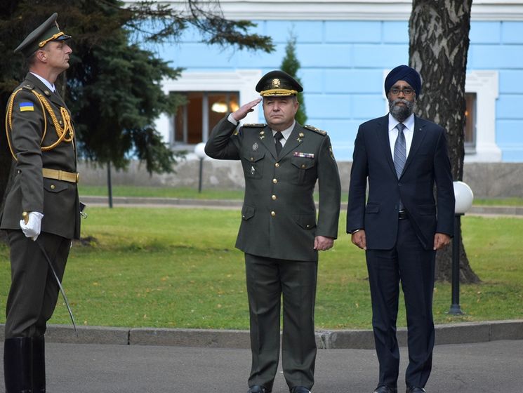 ﻿Міністри оборони України і Канади обговорили розгортання миротворчої місії ООН на Донбасі