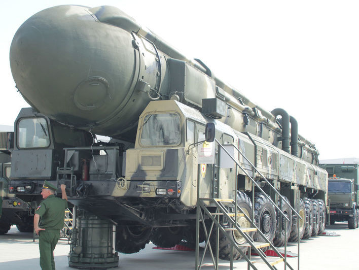 ﻿Росія випробувала міжконтинентальну балістичну ракету