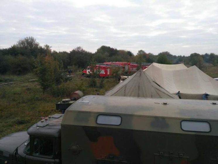 Военная прокуратура расследует взрывы на арсенале в Калиновке как диверсию
