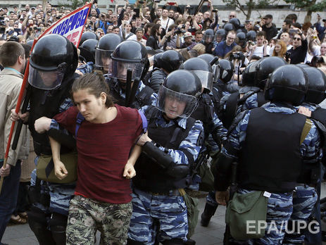 ﻿82% росіян не має наміру брати участі в політичних акціях протесту – опитування