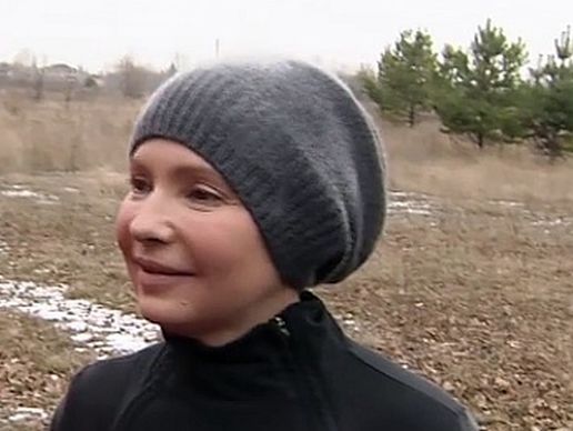 Тимошенко пробежала 12 км 