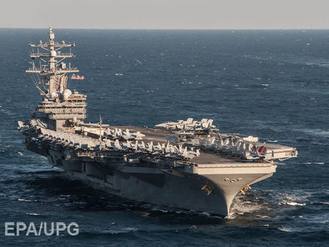 США направят к берегам Северной Кореи авианосную ударную группу