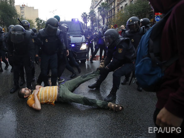 Премьер Каталонии обвинил испанскую полицию в применении резиновых пуль