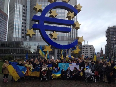В среду пройдет общеевропейская акция в поддержку Евромайдана