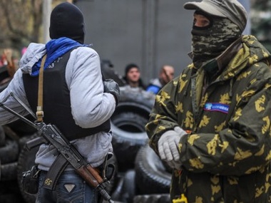 В Донецке толпа требовала линчевать четырех захваченных сепаратистами людей