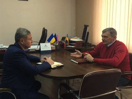 Голова Луганської ОВЦА Гарбуз провів зустріч із заступником міністра з питань тимчасово окупованих територій Гримчаком