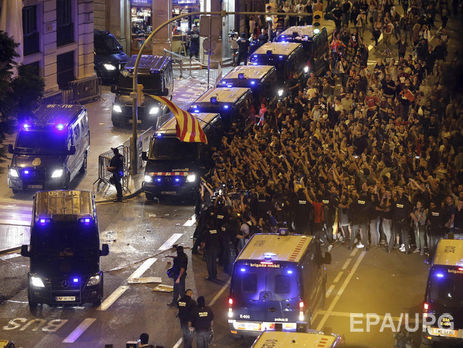 МИД Украины предупредил украинцев о протестах в Каталонии 3 октября