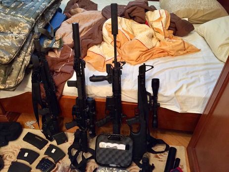 ﻿У квартирі в центрі Києва знайшли склад зброї