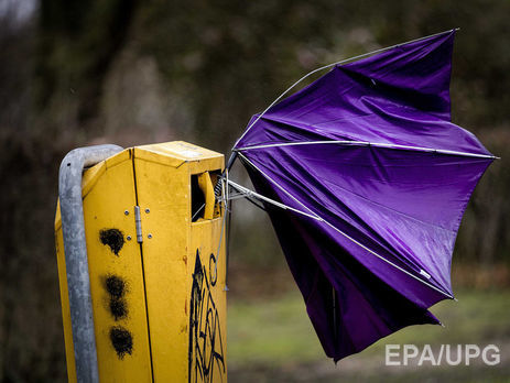Госслужба по ЧС объявила штормовое предупреждение в Украине