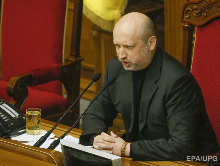 ﻿Турчинов: Верховна Рада не розійдеться, поки ми не продавимо закону про Донбас