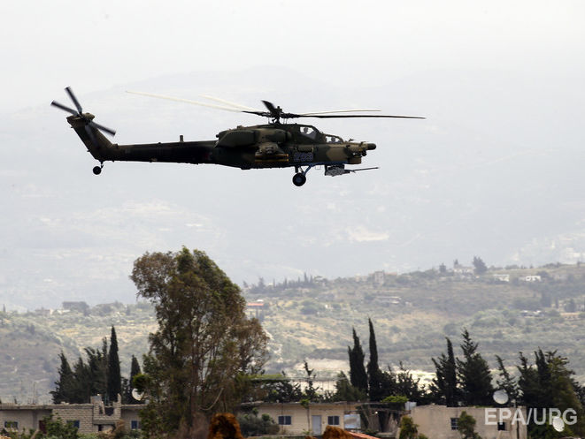 ﻿У Сирії здійснив вимушене приземлення вертоліт із російськими військовими – міноборони РФ