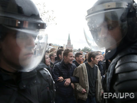 ﻿У Росії проходять акції на підтримку Навального. Фоторепортаж