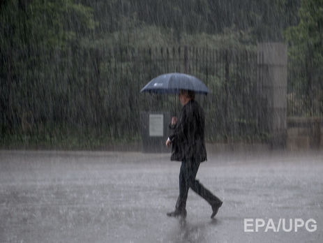 ГСЧС предупреждает о сильном дожде в Киеве