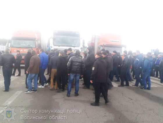 Забастовка шахтеров на пункте пропуска "Ягодин" завершилась