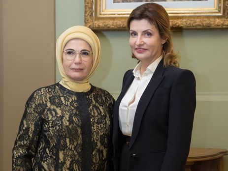 Порошенко: Госпожа Эрдоган выразила озабоченность судьбой украинских политзаключенных в РФ и оккупированном Крыму