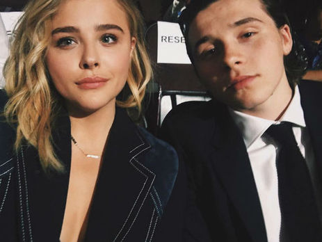 Бруклин Бекхэм выпил пиво со своей девушкой Морец